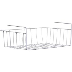 Premier Housewares Under Shelf Storage Basket, White Premier Housewares Under Shelf Storage Basket, White