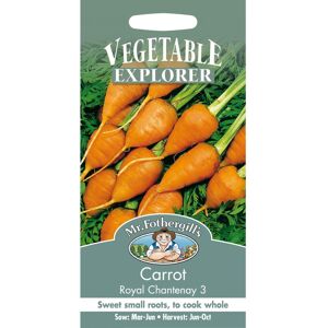 Mr Fothergill's Mr Fothergills - Pictorial Packet - Vegetable - Carrot Royal Chantenay 3 - 1000 Mr Fothergill's Mr Fothergills - Pictorial Packet - Vegetable - Carrot Royal Chantenay 3 - 1000