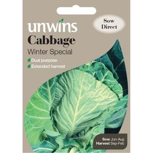 Unwins Grow Your Own Cabbage Winter Special Vegetable Seeds Unwins Grow Your Own Cabbage Winter Special Vegetable Seeds