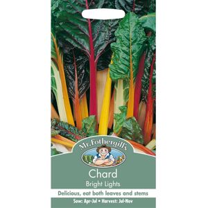 Mr Fothergill's Mr Fothergills - Pictorial Packet - Vegetable - Chard Bright Lights - 150 Seeds Mr Fothergill's Mr Fothergills - Pictorial Packet - Vegetable - Chard Bright Lights - 150 Seeds