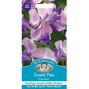 Mr Fothergill's Mr Fothergills - Pictorial Packet - Flower - Sweet Pea - Erewhon - 20 Seeds Mr Fothergill's Mr Fothergills - Pictorial Packet - Flower - Sweet Pea - Erewhon - 20 Seeds