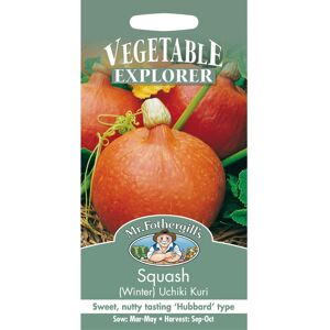Mr Fothergill's Mr Fothergills - Pictorial Packet - Vegetable - Squash Uchiki Kuri - 10 Seeds Mr Fothergill's Mr Fothergills - Pictorial Packet - Vegetable - Squash Uchiki Kuri - 10 Seeds