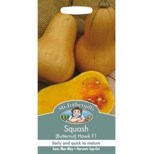 Mr Fothergill's Mr Fothergills - Pictorial Packet - Vegetable - Butternut Squash - Hawk F1 - 10 Mr Fothergill's Mr Fothergills - Pictorial Packet - Vegetable - Butternut Squash - Hawk F1 - 10