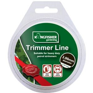 Kingfisher 3.00mm x 15m Trimmer Line - line trimmer strimmer garden x 15m grass heavy duty Kingfisher 3.00mm x 15m Trimmer Line - line trimmer strimmer garden x 15m grass heavy duty