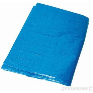 Silverline Tarpaulin 1.8 x 2.4m - 24m 18 Waterproof 456936 Sheet - tarpaulin si Silverline Tarpaulin 1.8 x 2.4m - 24m 18 Waterproof 456936 Sheet - tarpaulin si