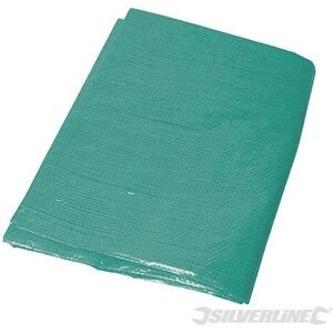 Silverline Heavy Duty Tarpaulin 4 x 5m - 237193 Waterproof - heavy duty tarpaul Silverline Heavy Duty Tarpaulin 4 x 5m - 237193 Waterproof - heavy duty tarpaul