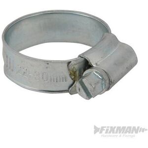 Silverline Fixman 1a 22 - 30mm 10 Pack Hose Clips - Pipe Clamps 16 20 25 30 35 40 45 50 55 Silverline Fixman 1a 22 - 30mm 10 Pack Hose Clips - Pipe Clamps 16 20 25 30 35 40 45 50 55