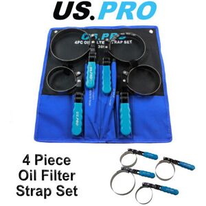 US PRO Swivel Oil Filter Strap Removal Wrench Set 4 Piece 3099 US PRO Swivel Oil Filter Strap Removal Wrench Set 4 Piece 3099