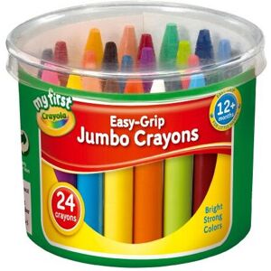 Crayola My First Crayola Easy-Grip Jumbo Crayons 24 by Grip Easy Crayola My First Crayola Easy-Grip Jumbo Crayons 24 by Grip Easy