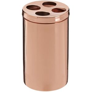 Premier Housewares Clara Toothbrush Holder, Stainless-Steel, Rose Gold Premier Housewares Clara Toothbrush Holder, Stainless-Steel, Rose Gold