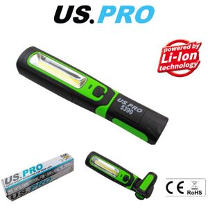 US PRO COB Inspection Light & LED Torch 3W COB, Rechargeable 5390, 360 Rotating, US PRO COB Inspection Light & LED Torch 3W COB, Rechargeable 5390, 360 Rotating,