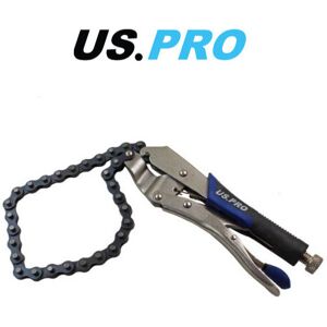 US PRO Locking Chain Snap Wrench Spanner Oil Filter Remover 1678 - Grips Stubbor US PRO Locking Chain Snap Wrench Spanner Oil Filter Remover 1678 - Grips Stubbor