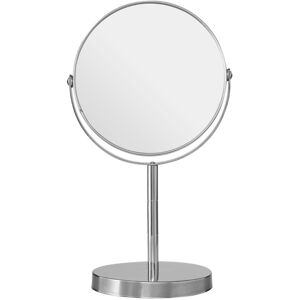 Premier Housewares Adjustable Swivel Table Mirror, Stainless Steel Premier Housewares Adjustable Swivel Table Mirror, Stainless Steel