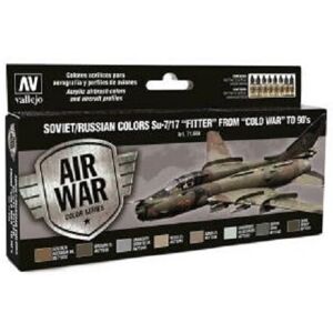 Vallejo Model Air Set - Soviet Su-7/17 Fitter to 80's Vallejo Model Air Set - Soviet Su-7/17 Fitter to 80's