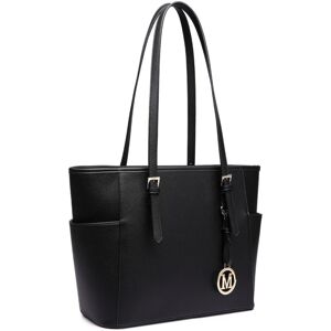 Miss Lulu (Black 1642) Women's Adjustable PU Leather Shoulder Bag Miss Lulu (Black 1642) Women's Adjustable PU Leather Shoulder Bag