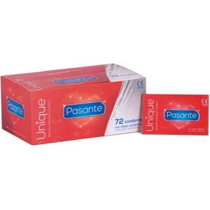 72 x Pasante Unique Non latex Condoms, ( 24 x Pack of 3 condoms ) 72 x Pasante Unique Non latex Condoms, ( 24 x Pack of 3 condoms )