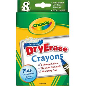 Crayola Washable Dry-Erase Crayons-Classic 8/Pkg Crayola Washable Dry-Erase Crayons-Classic 8/Pkg