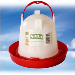 Supa Poultry Drinker Red & White 1.5ltr Supa Poultry Drinker Red & White 1.5ltr