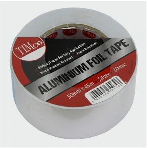 TIMco AFT50 Aluminium Foil Tape 45m x 50mm TIMco AFT50 Aluminium Foil Tape 45m x 50mm