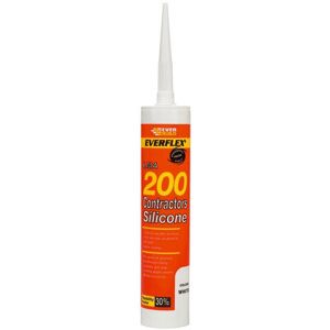 Everbuild 200 Contractors Lma Silicone Black C3 Tube Everbuild 200 Contractors Lma Silicone Black C3 Tube