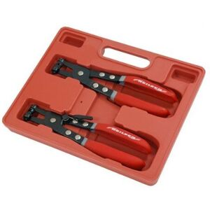 Neilsen CT1060 8 1/2-Inch Hose Clamp Plier Set - Red (2-Piece) Neilsen CT1060 8 1/2-Inch Hose Clamp Plier Set - Red (2-Piece)