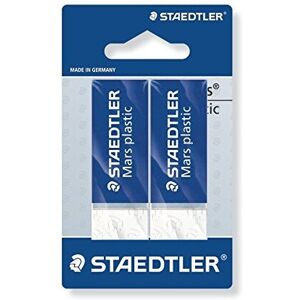 Staedtler Mars Plastic 526 50 BK2D Rubber Phthalate And Latex Free – Pack of 2 O Staedtler Mars Plastic 526 50 BK2D Rubber Phthalate And Latex Free – Pack of 2 O