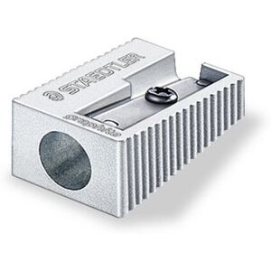 Staedtler 510 10, pencil sharpener (manual pencil sharpener, metallic, metal) Staedtler 510 10, pencil sharpener (manual pencil sharpener, metallic, metal)