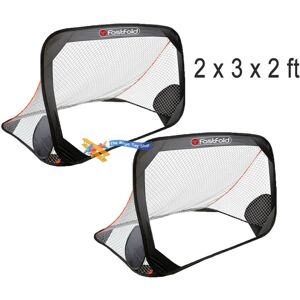 (Set of Two - 2 x 3 x 2 ft) The Magic Toy Shop Kids Childs Football Training Soc (Set of Two - 2 x 3 x 2 ft) The Magic Toy Shop Kids Childs Football Training Soc