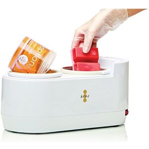Hive Depilatory Dual Digital Wax Heater 1 Litre / 0.5 Litre Pot Heater Warmer Ha Hive Depilatory Dual Digital Wax Heater 1 Litre / 0.5 Litre Pot Heater Warmer Ha