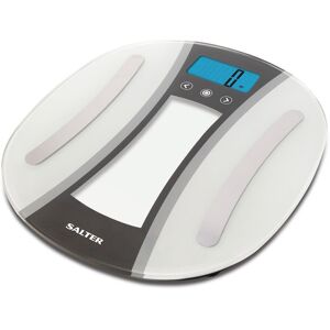 Salter Curve Body Analyser Digital Bathroom Scales, Sleek Glass Design, Weigh wi Salter Curve Body Analyser Digital Bathroom Scales, Sleek Glass Design, Weigh wi