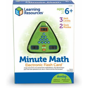 Learning Resources Minute Math Electronic Flash Card Learning Resources Minute Math Electronic Flash Card