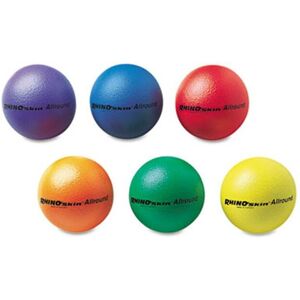 Champion Sports RS7SET Rhino Skin Ball Sets- 7"- Blue- Green-Orange- Purple Champion Sports RS7SET Rhino Skin Ball Sets- 7"- Blue- Green-Orange- Purple