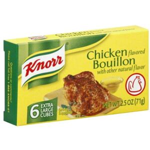 KNORR BOUILLON CUBE CHKN 6PC-2.3 OZ -Pack of 24 KNORR BOUILLON CUBE CHKN 6PC-2.3 OZ -Pack of 24