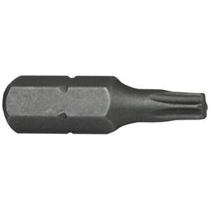 Faithfull FAISBT3025 Star Security T30 S2 Grade Steel Screwdriver Bits x 25mm Pa Faithfull FAISBT3025 Star Security T30 S2 Grade Steel Screwdriver Bits x 25mm Pa