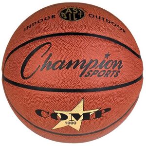 Champion Sports SB1000 29.5 in. Composite Basketballs, Orange Champion Sports SB1000 29.5 in. Composite Basketballs, Orange