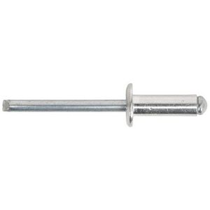 Sealey RB6412S Aluminium Blind Rivet Standard Flange 6.4 x 12mm Pack of 200 Sealey RB6412S Aluminium Blind Rivet Standard Flange 6.4 x 12mm Pack of 200