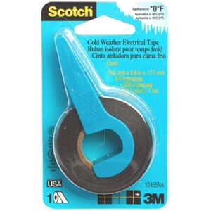 3M 10455NA .75 x 350 in. Scotch Cold Weather Electrical Tape With Dispenser 3M 10455NA .75 x 350 in. Scotch Cold Weather Electrical Tape With Dispenser