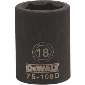 Stanley Tools 233326 18mm Impact Socket - 0.5 in. Drive Stanley Tools 233326 18mm Impact Socket - 0.5 in. Drive