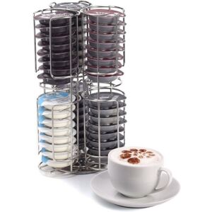 Kabalo Stainless Steel 48 Coffee Pod Capsule Holder Dispenser Stand for Tassimo Kabalo Stainless Steel 48 Coffee Pod Capsule Holder Dispenser Stand for Tassimo
