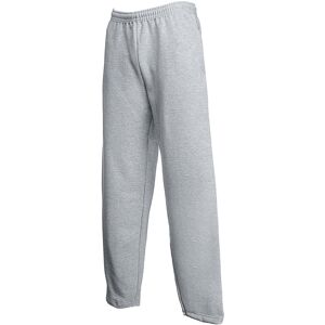 (M, Heather Grey) Fruit Of The Loom Mens Open Hem Jog Pants / Jogging Bottoms (M, Heather Grey) Fruit Of The Loom Mens Open Hem Jog Pants / Jogging Bottoms