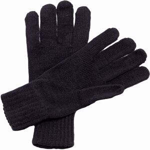 (One Size, Black) Regatta Unisex Knitted Winter Gloves (One Size, Black) Regatta Unisex Knitted Winter Gloves
