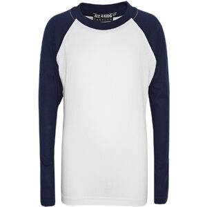 a2zkids (9-10 Years, Navy) Kids Girls Boys PJs Plain Color Stylish Color Cotrast Pajamas a2zkids (9-10 Years, Navy) Kids Girls Boys PJs Plain Color Stylish Color Cotrast Pajamas