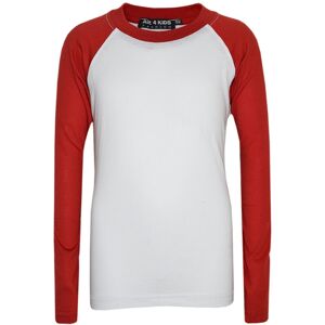 a2zkids (9-10 Years, Red) Kids Girls Boys PJs Plain Color Stylish Color Cotrast Pajamas a2zkids (9-10 Years, Red) Kids Girls Boys PJs Plain Color Stylish Color Cotrast Pajamas