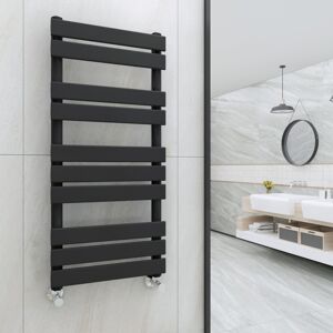 WarmeHaus Juva 1000 x 450mm Sand Grey Flat Panel Heated Towel Rail WarmeHaus Juva 1000 x 450mm Sand Grey Flat Panel Heated Towel Rail