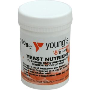 Yeast Nutrient 100g Youngs - Home brew Beer & Wine Making Chemicals Yeast Nutrient 100g Youngs - Home brew Beer & Wine Making Chemicals