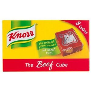 Knorr The Beef Cube Stock Cubes (8 x 10g) British Knorr The Beef Cube Stock Cubes (8 x 10g) British