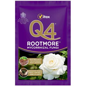 Vitax Q4 Rootmore Mycorrhizal Fungi Root Growth Roses Trees Shrubs 60G Vitax Q4 Rootmore Mycorrhizal Fungi Root Growth Roses Trees Shrubs 60G