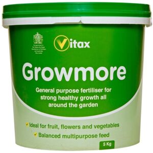 Vitax Growmore 5kg Fertiliser - General Purpose Vitax Growmore 5kg Fertiliser - General Purpose