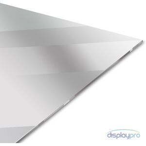 Displaypro (100 x 100) Silver Mirror Acrylic Sheet Displaypro (100 x 100) Silver Mirror Acrylic Sheet