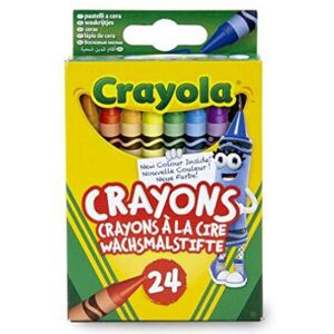 CRAYOLA 523024 CLASSIC COLOR PACK CRAYONS, 24 COLORS/BOX CRAYOLA 523024 CLASSIC COLOR PACK CRAYONS, 24 COLORS/BOX